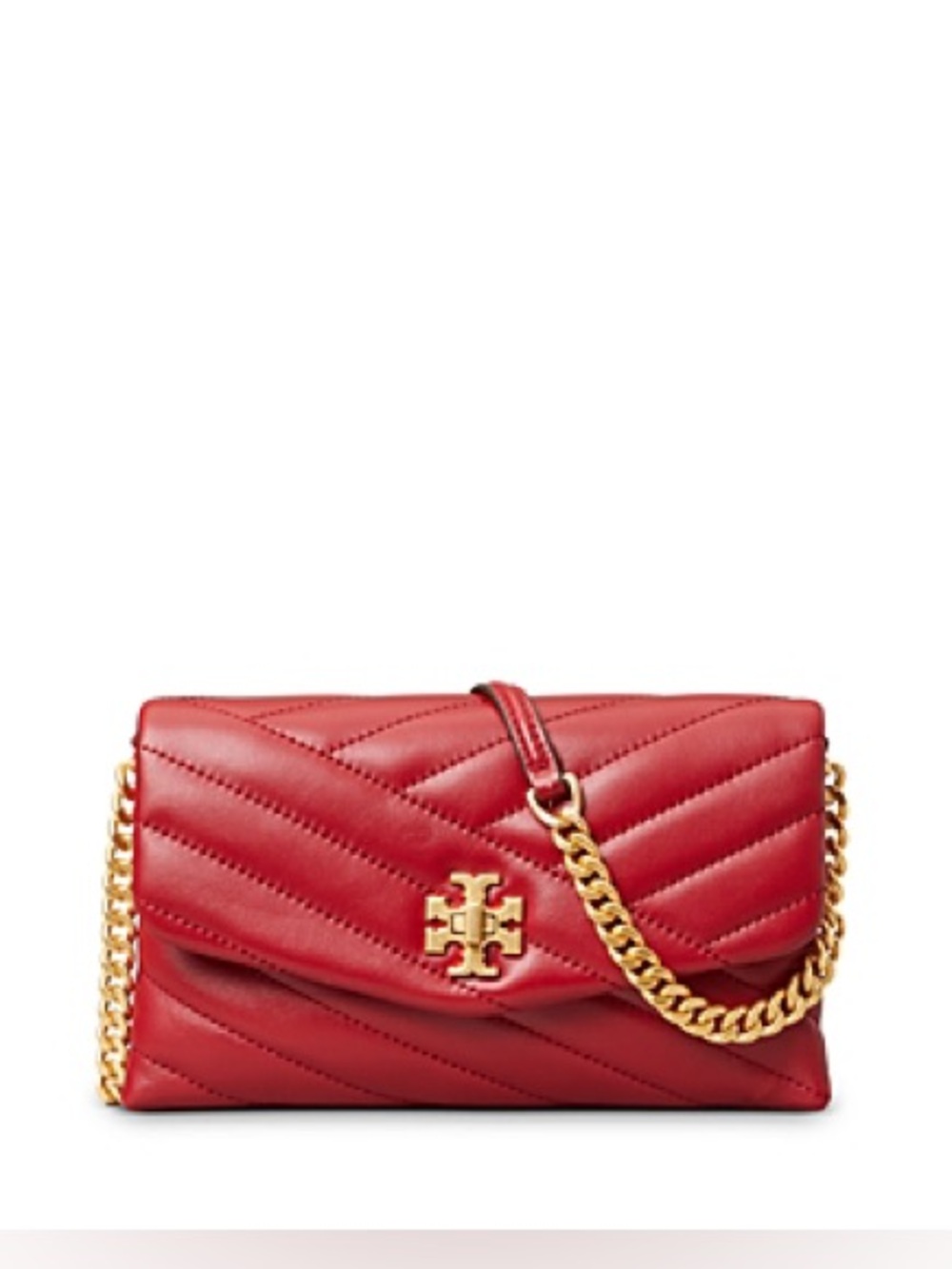 Tory Burch Kira Chevron Chain Wallet